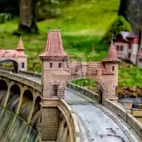 Přehrada Les Království - park Boheminium Mariánské Lázně