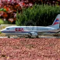 Letadlo Boeing 737-400 - park Boheminium Mariánské Lázně
