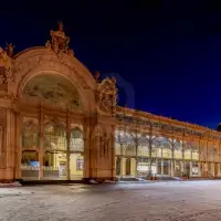 Večerní kolonáda Maxima Gorkého - Mariánské Lázně