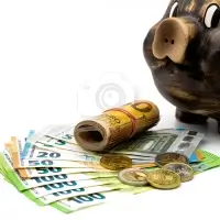 Money - euro banknotes