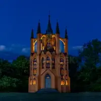 Novogotický templ - Krásný Dvůr