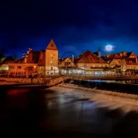 Český Krumlov večerní