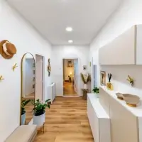 Focení realit - interiér apartmánu - chodba