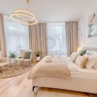 Realitní foto - interiér apartmánu - ložnice