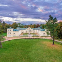 Focení dronem - letecká fotografie - Státní zámek Kynžvart